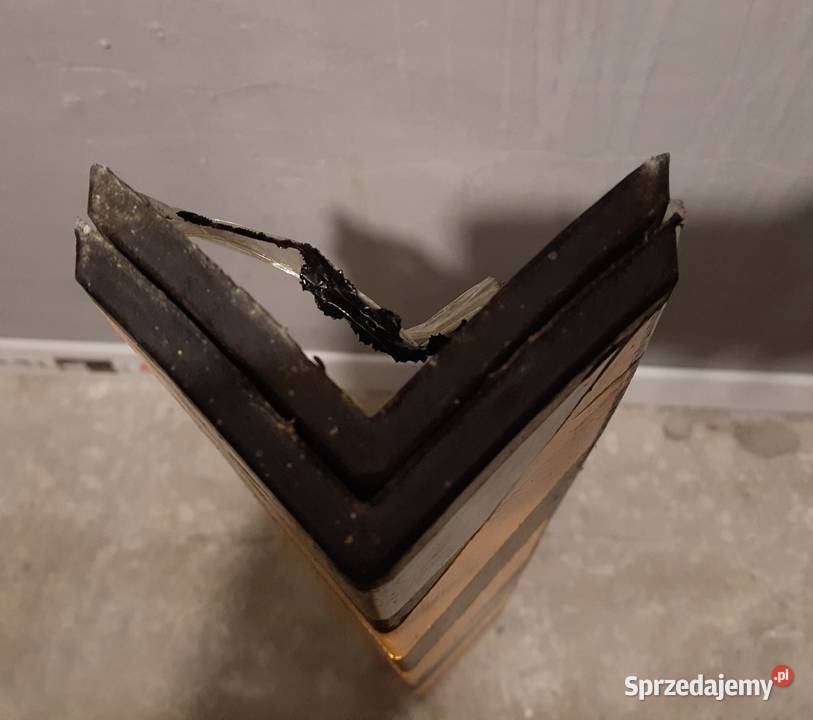 Narożnik gumowy ODBOJNIK ochronny ODBLASKOWY 80 Częstochowa