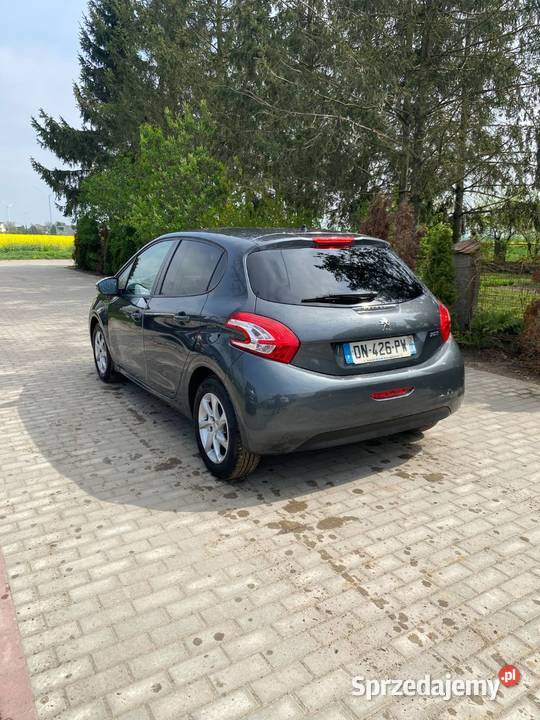 Peugeot 208 14 HDi Wersja Style Klima tablet szary