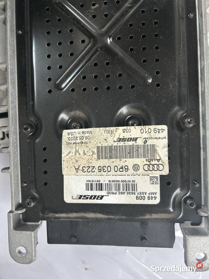 Zestaw głośników Bose Audi A3 8P 3d subwoofer osobowe Bodzentyn