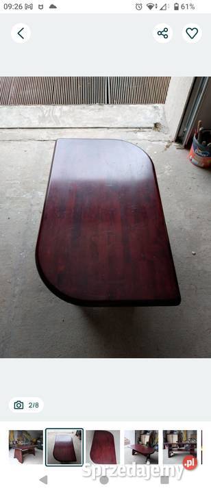 Stolik kawowy mahoń mazowieckie Łomianki Dolne sprzedam