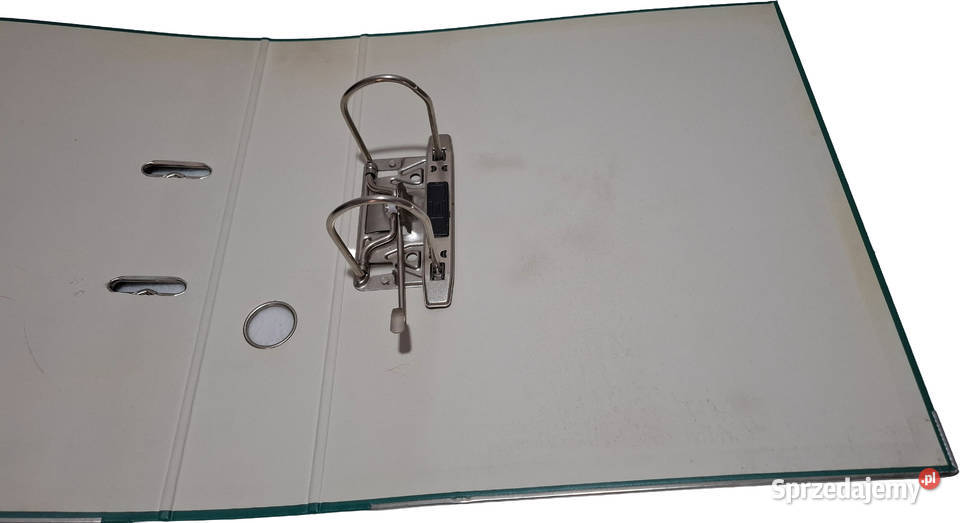 Segregator A4 PP 75mm zielony Biella Czeladź