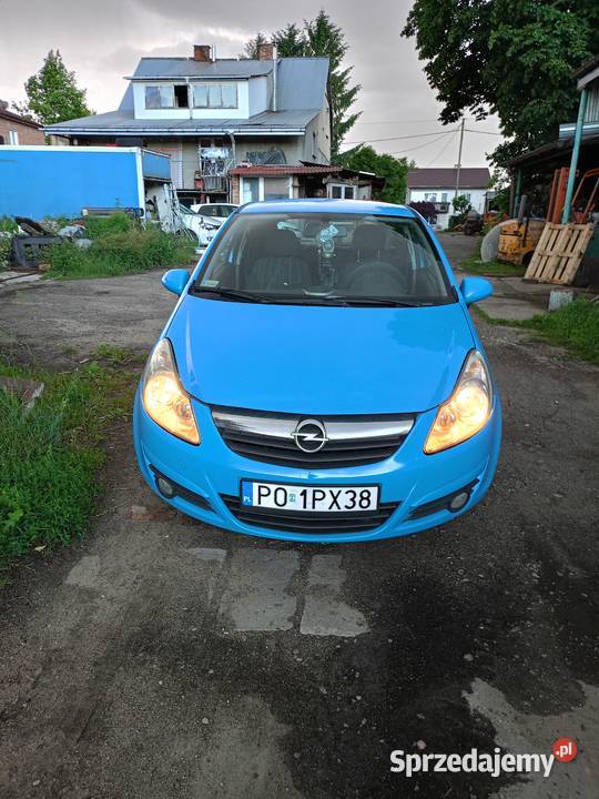 Opel Corsa 2007 12 benzyna Siennica Różana