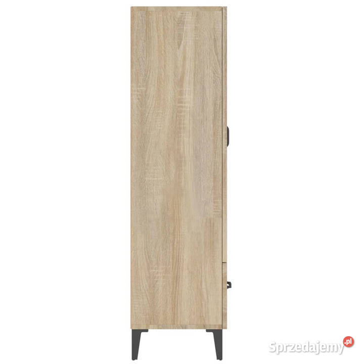 Wysoka szafka dąb sonoma 70x31x115 materiał Warszawa