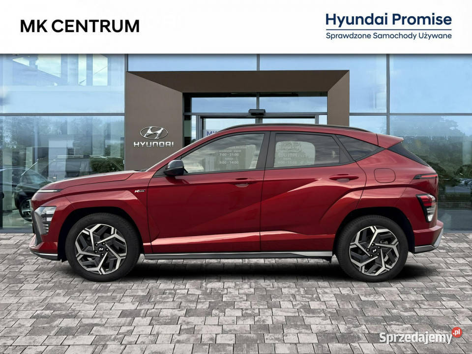 Hyundai Kona 16 TGDI 7DCT 2WD 138 NLine asystent pasa ruchu łódzkie Piotrków Trybunalski