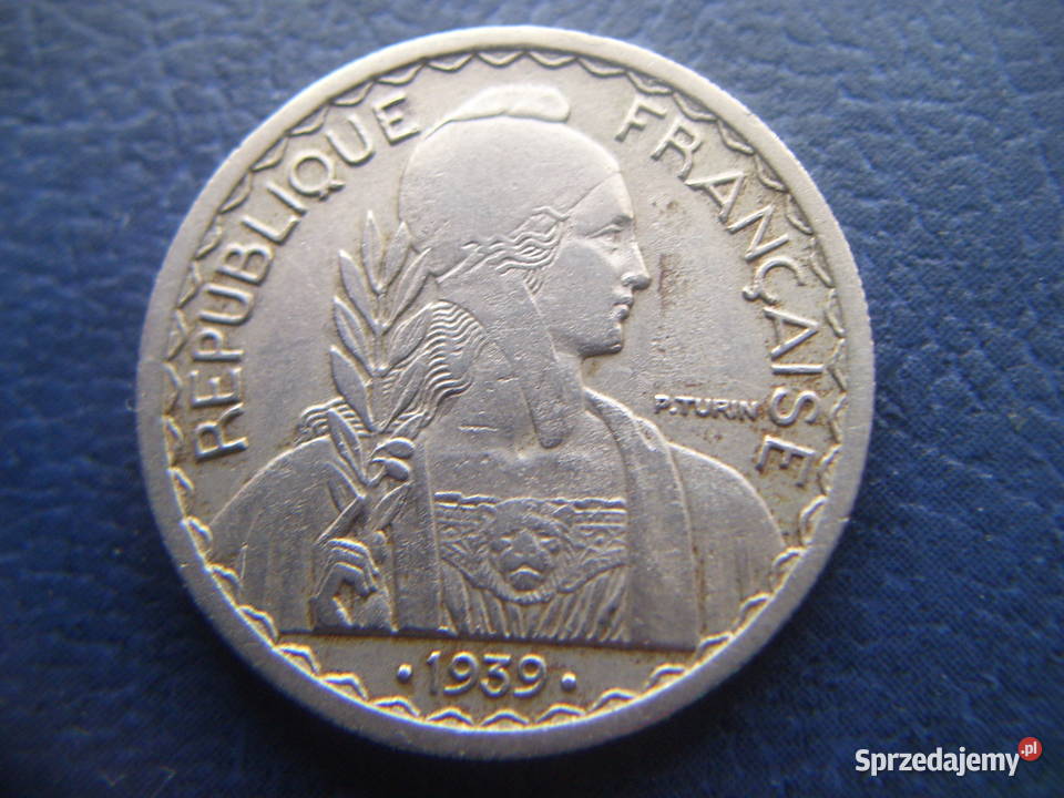 Stare monety 20 centym 1939 Indochiny Francuskie Kolekcje Lesko