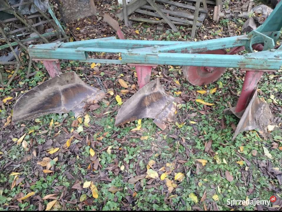 Pług 3 skibowy Unia Grudziądz Sanok