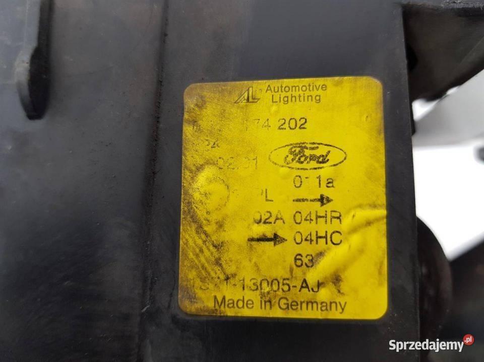 LAMPA PRAWA PRZÓD FORD MONDEO MK3 osobowe Lipno