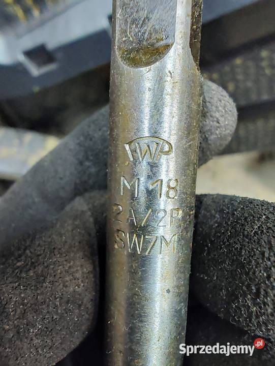 Gwintownik M18 nowy komplet 3 Ręczne Dąbrowa Górnicza