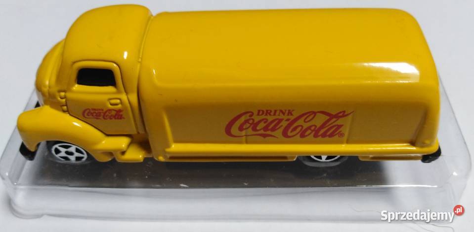 CIĘŻARÓWKA COCA COLA 1937 UNIKAT Żółta 50 Zbylitowska Góra