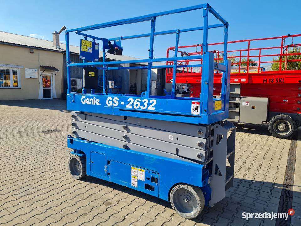 Podnośnik nożycowy Genie GS2632 2017 wys rob 10 nie Dźwigi, podnośniki Dąbrowa Tarnowska
