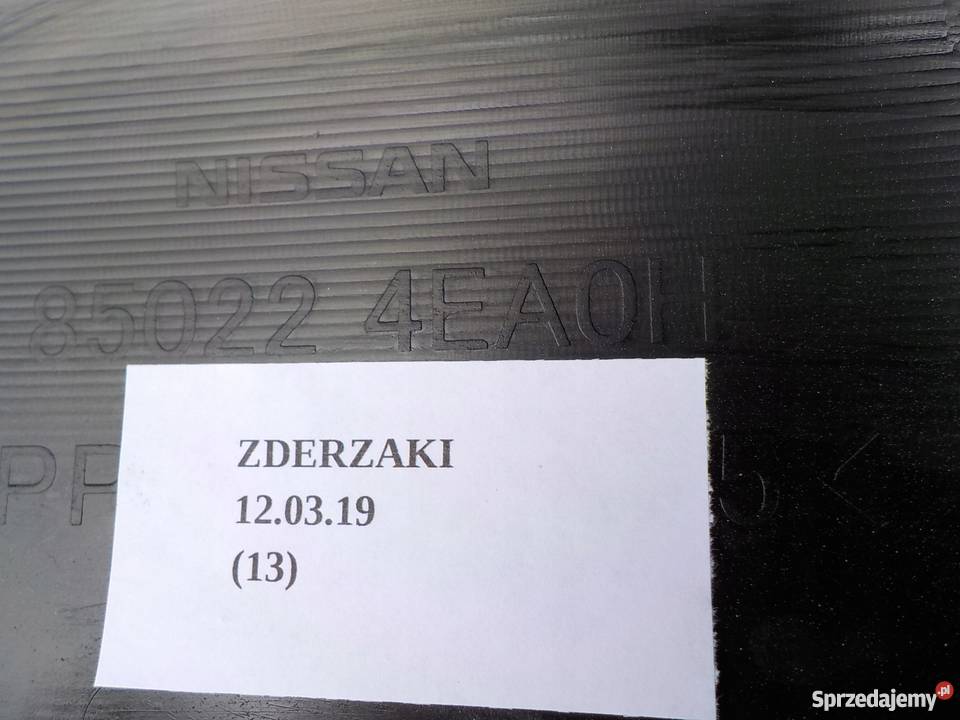 ZDERZAK TYLNY TYŁ NISSAN QASHQAI II J11 zderzaki Nowy Tomyśl sprzedam