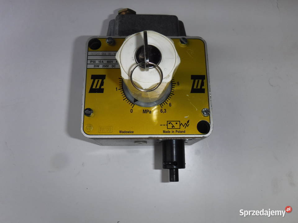 HED2 0A 3163 Przekaźnik ciśnienia 63 MPa Ponar