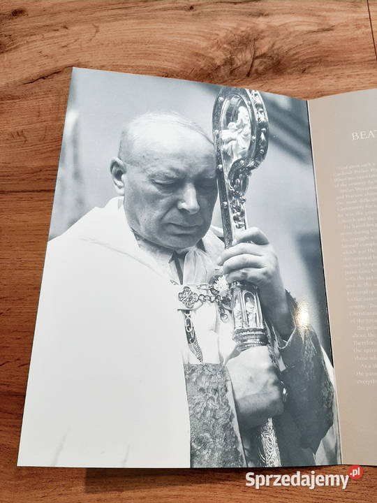 Folder Beatyfikacja Kardynała Stefana mazowieckie
