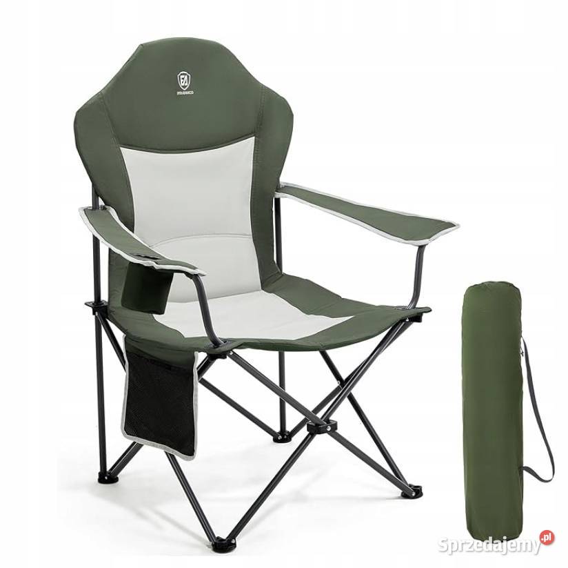 Krzesło kempingowe składane do 160 zielone EVER