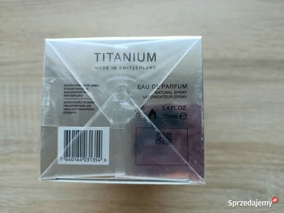 Perfumy męskie Gisada Titanium elegancki Dla mężczyzn Perfumy i wody Białystok