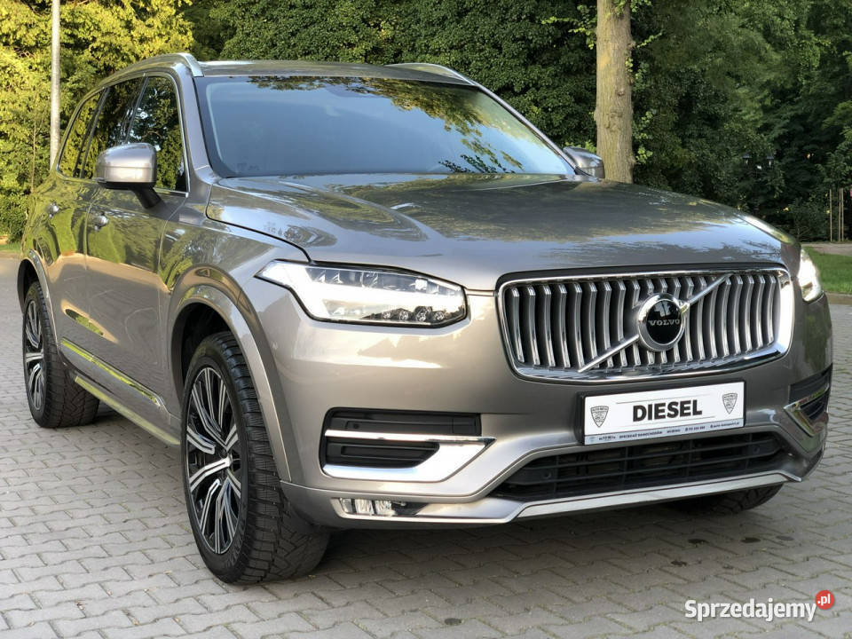 Volvo XC 90 LIFT 2021r B5 20 Diesel 250 Navi kurtyny powietrzne Wijewo sprzedam