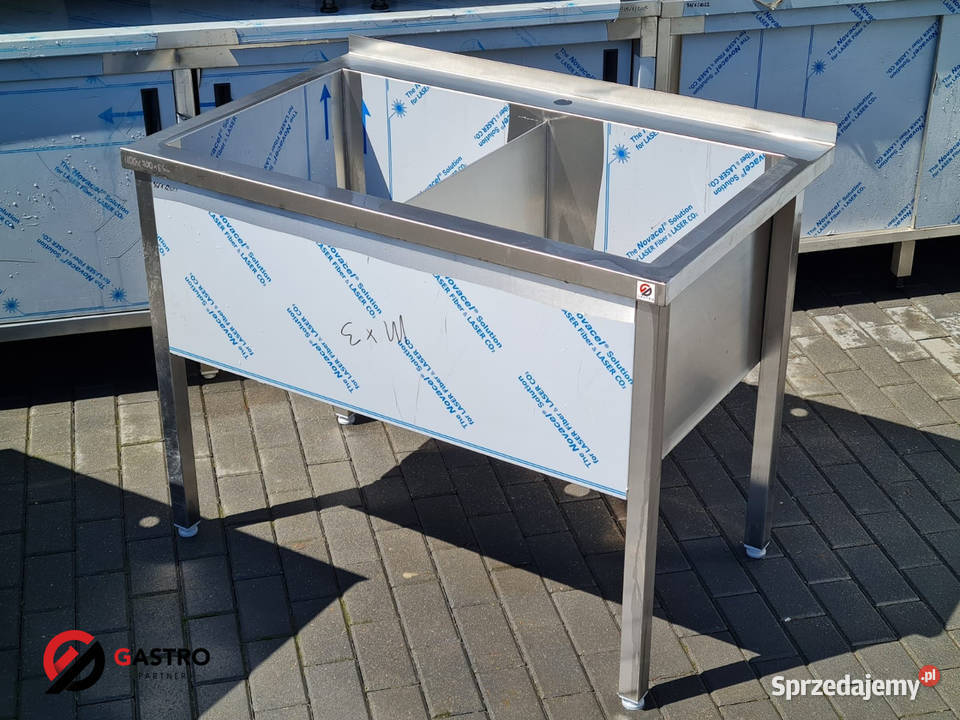Stół ze stali nierdzewnej spawany 2 półki wielkopolskie Ostrów Wielkopolski