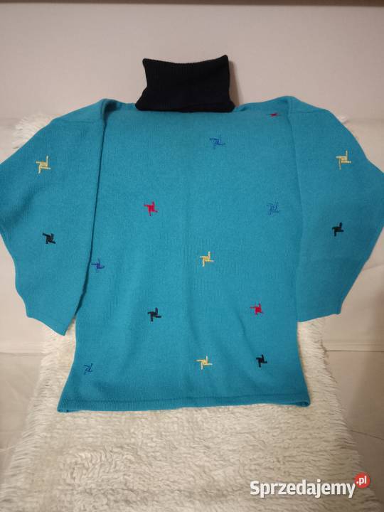 Tunika z golfem turkusowa łódzkie