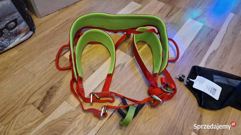 Uprząż alpinistyczna asekuracyjna wspinaczkowa pomorskie
