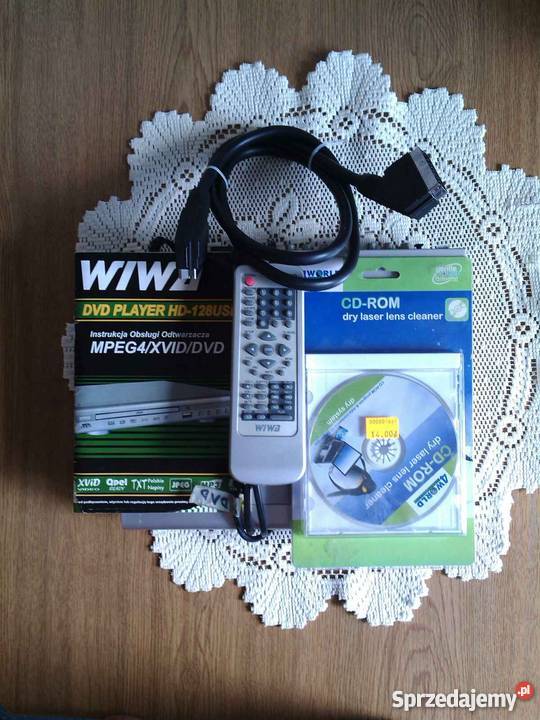 Odtwarzacz WIWA dvd player hd 128 usb łódzkie Łódź sprzedam
