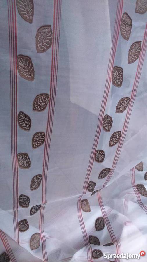 Firana woal biały w pasyliście wys290 firanka mazowieckie Radom sprzedam