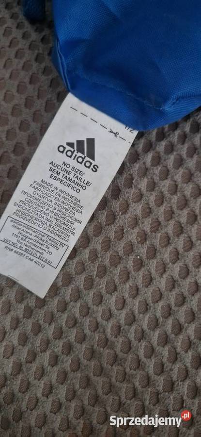 Worek na buty do szkoły Adidas niebieski małopolskie Kraków