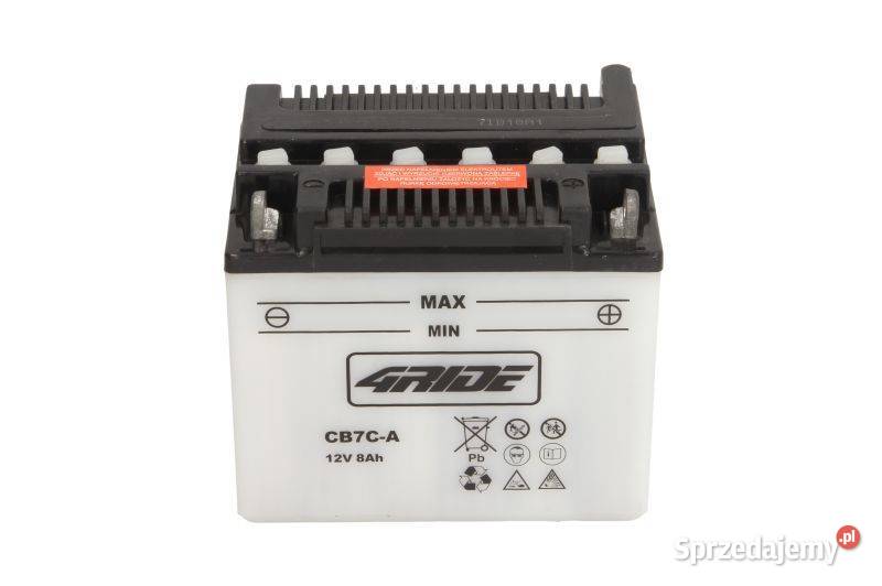 Akumulator motocyklowy 4 RIDE CB7CA 12V 7Ah 90A