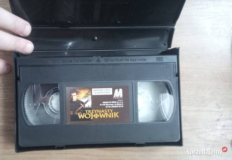 Kaseta DVD Antonio Banderes trzynasty wojownik mazowieckie sprzedam