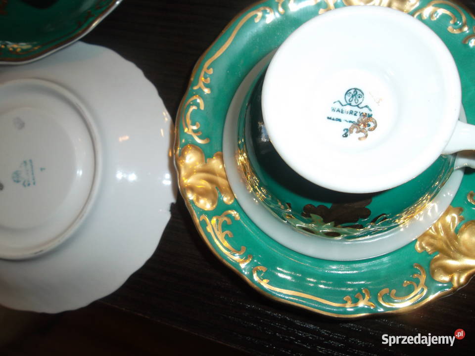 porcelana sygWawel zestaw śniadaniowy 12 osób Wałbrzych sprzedam