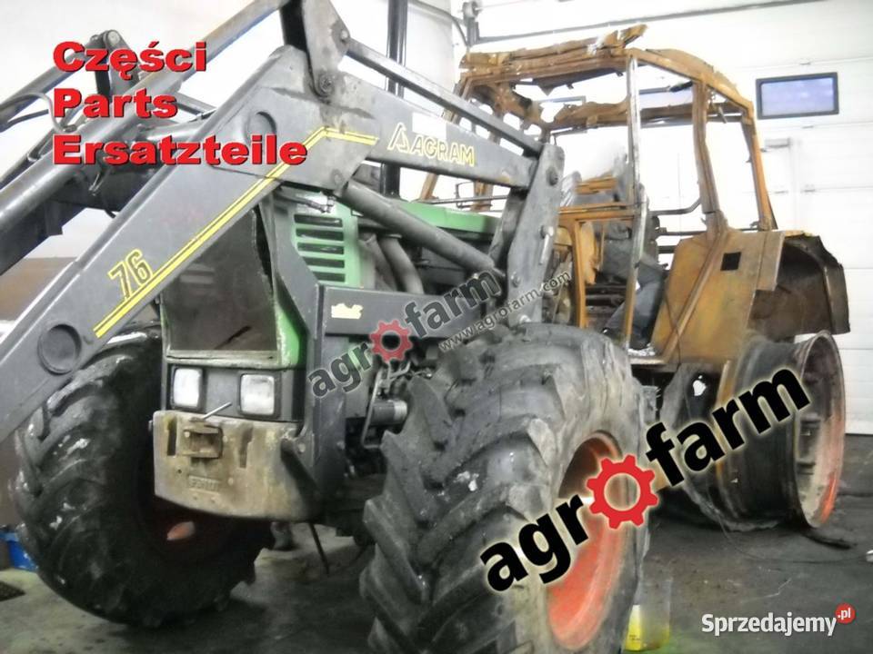 Fendt 311 LSA części skrzynia biegów zwolnica Byków