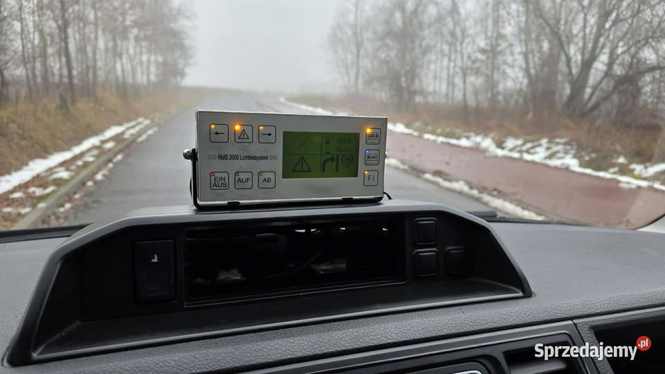 Volkswagen Transporter sygnalizacja świetlna Chełm Śląski