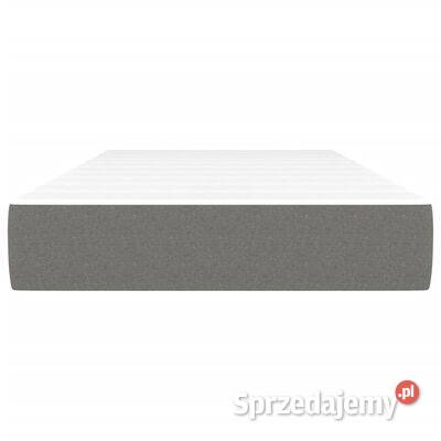 vidaXL Materac kieszeniowy ciemnoszary 90x200x20 Warszawa