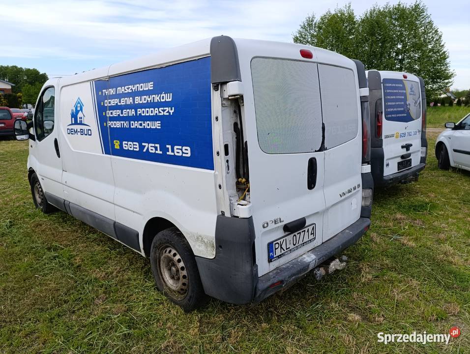 Sprzedam dwa busy Renault Trafic i Opel Vivaro Tuliszków