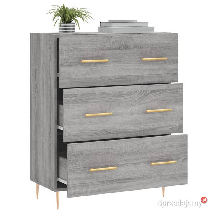 Szafka szary dąb sonoma 695x34x90 materiał Pozostałe Warszawa