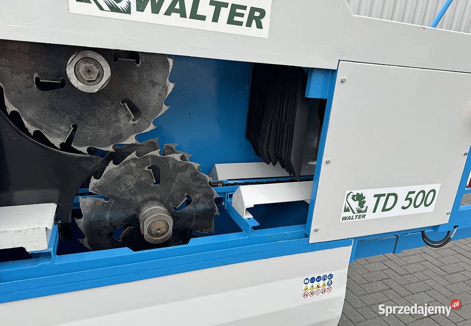 Trak tarczowy dwuwałowy WALTER TD 500 pomorskie sprzedam