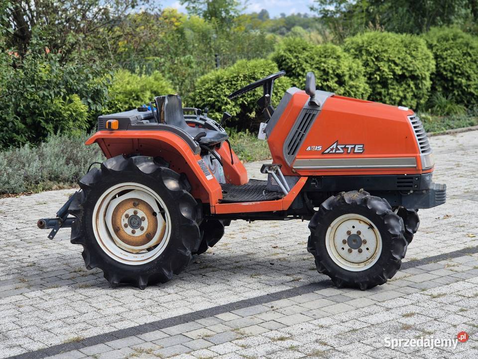 Kubota ASTE A15 4x4 1076 mth mini traktorek Kraków