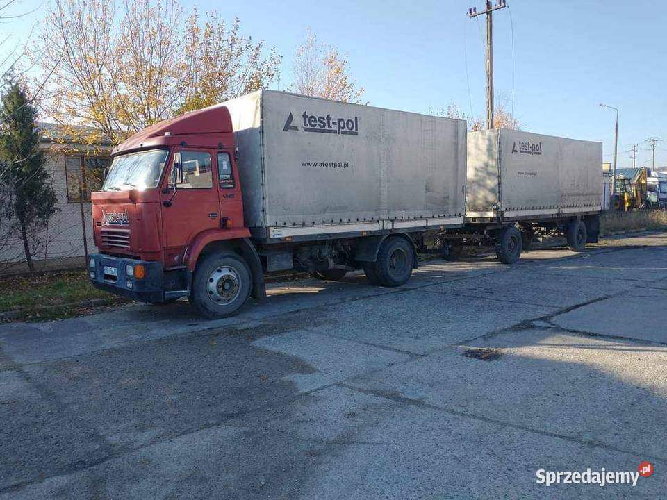 Samochod ciężarowy star Chludnie