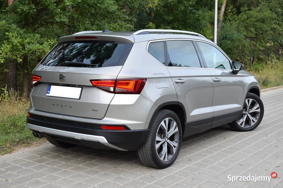 SEAT ATECA 14 TSI Automat 4x4 SALON Serwis ASO Zarejestrowany w Polsce Ateca Zielona Góra sprzedam