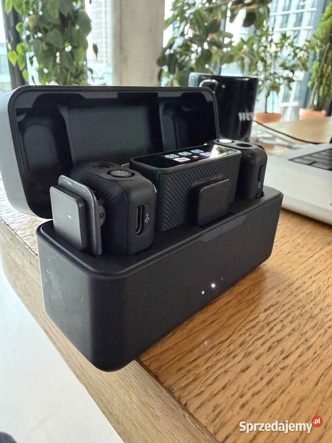 Mikrofon bezprzewodowy DJI Mic 2TX RX etui Warszawa sprzedam