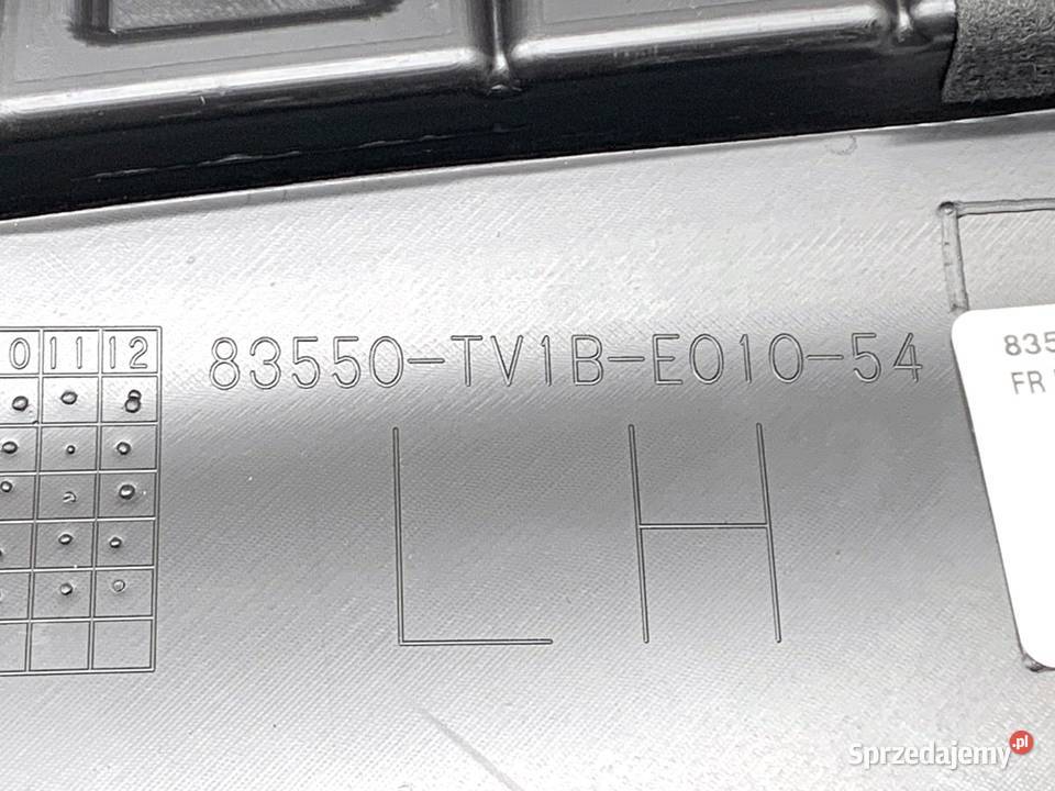 BOCZEK DRZWI LEWY PRZÓD HONDA CIVIC IX Hatchback