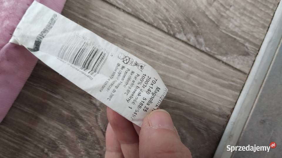 koc kocyk różowy dziecięcy Poznań sprzedam