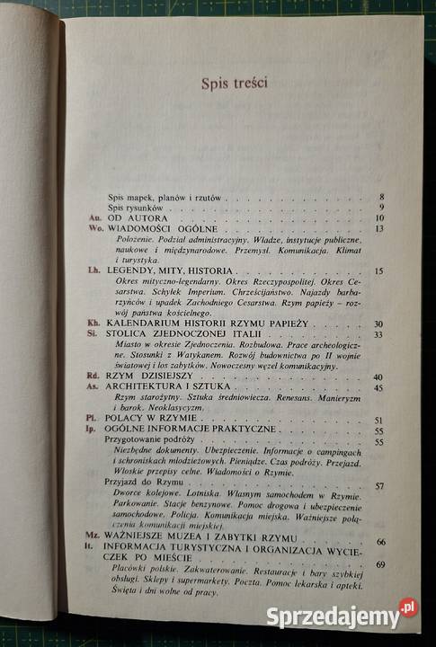 Rzym Roman Szałas przewodnik Sport i Turystyka miękka