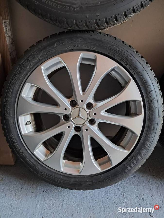 Koła aluminiowe alufelgi mercedes 24545R18 opony Samochodowe Grębocin