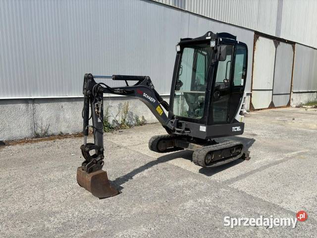 Minikoparka Schaeff TC162 2017 Rok produkcji 2017 Chojnów sprzedam