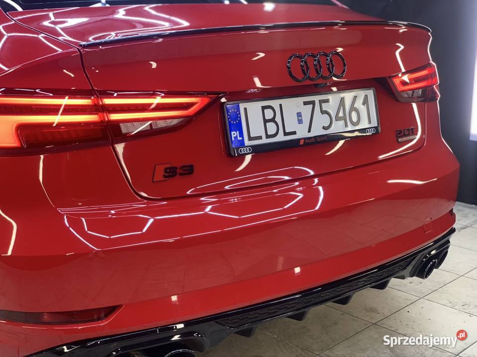 Audi a3 8v 20 tfsi quattro mapa wydech CarPlay