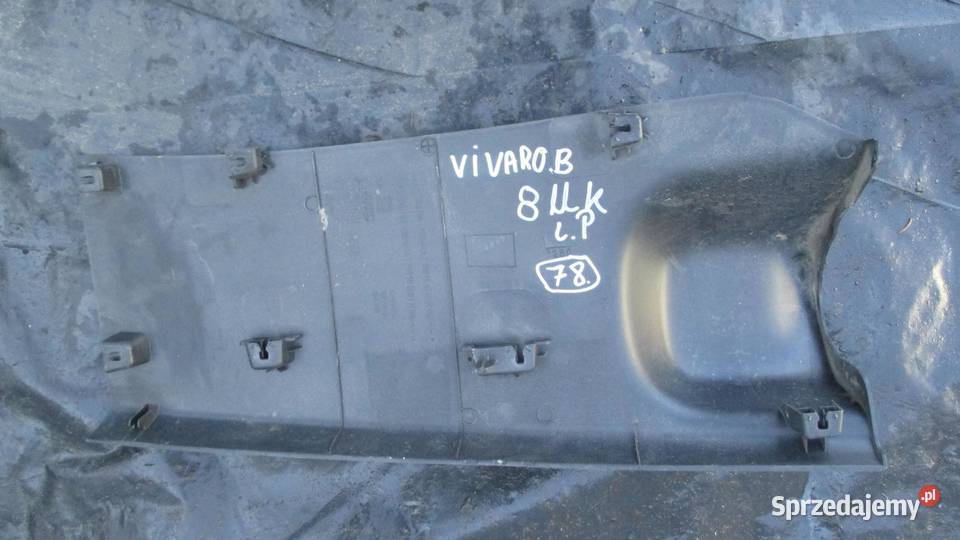 OPEL VIVARO B 16r osłona słupka lewa dolna