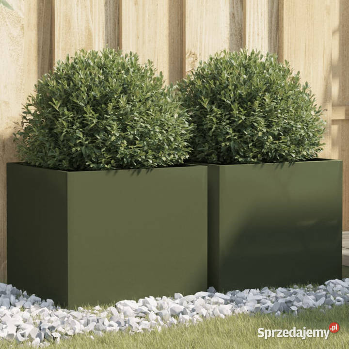 Donice 2 oliwkowa 42x40x39 stal WM841554 Warszawa sprzedam