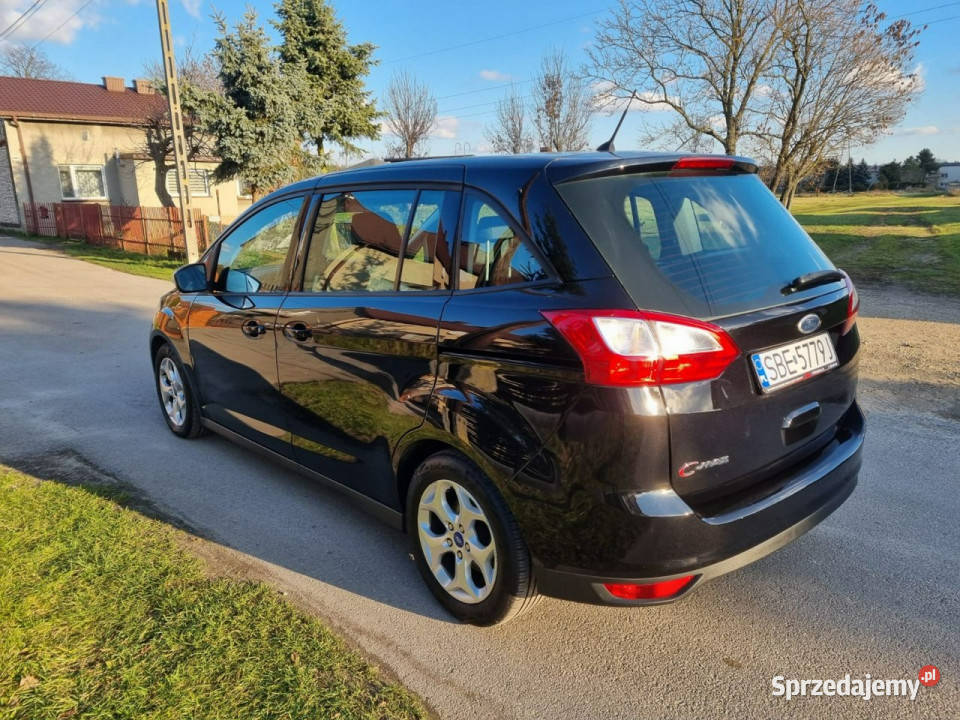 Ford Grand C 16 125 benzyna Serwis ASO Zadbany tempomat Wojkowice Kościelne