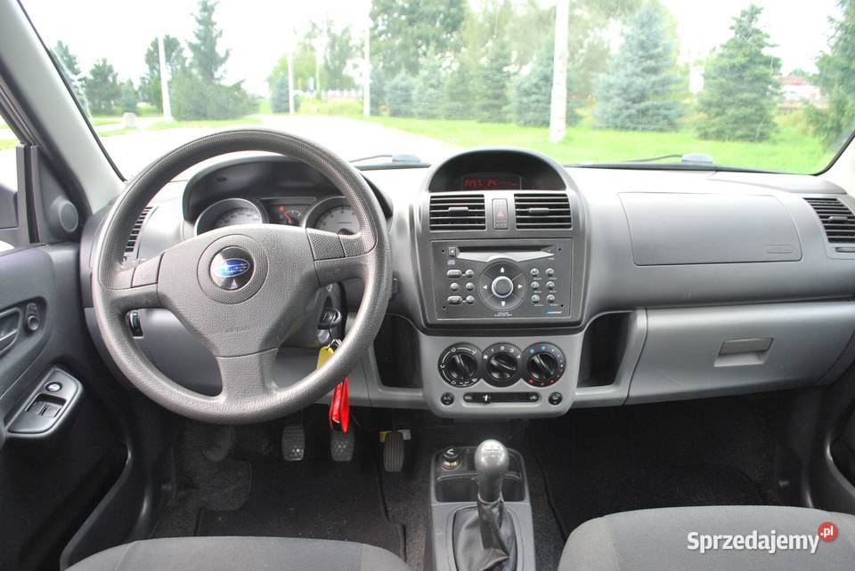 Subaru G3X Justy 13 Benzyna 94 4x4 klima Hak benzyna Nowy Sącz sprzedam