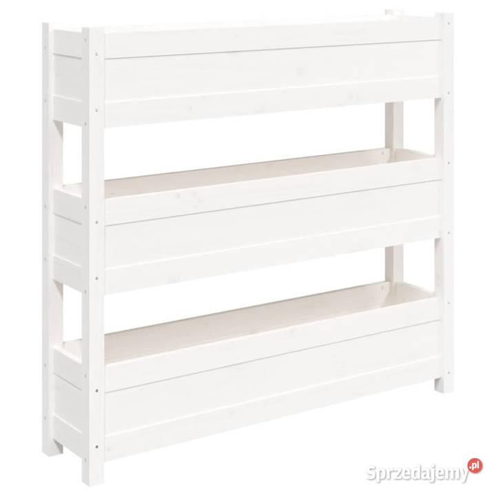 Donica biała 112x25x1045 lite drewno sosnowe Warszawa sprzedam